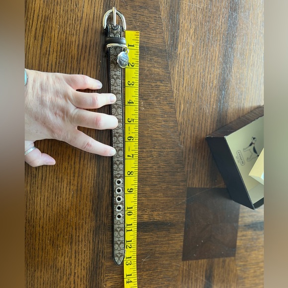 Coach Dog Collar - 13 Inches - Picture 5 of 5